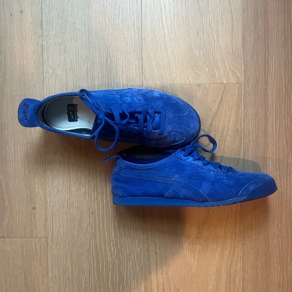 Onitsuka Tiger by Asics Womens Vibrant Blue Sneakers